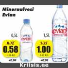 Allahindlus - Mineraalvesi
Evian