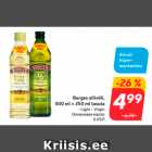 Allahindlus - Borges oliivõli,
500 ml + 250 ml tasuta