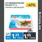 Allahindlus - VICI KRABIMAITSELISED
PULGAD 300 g