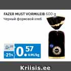 Allahindlus - FAZER MUST VORMILEIB 600 g