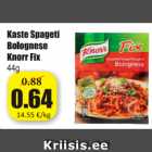 Kaste Spageti Bolognese Knorr Fix 44 g