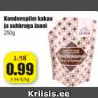 Kondenspiim kakao ja suhkruga Jaani 250 g