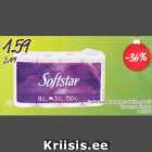 Allahindlus - Tualettpaber Softstar, 3-rihiline, 8 rulli