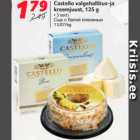 Allahindlus - Castello valgehallitus-ja
kreemjuust, 125 g