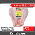 Allahindlus - Jahutatud kalkun Rannamõisa, 1 kg