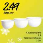 Allahindlus - Kausikomplekt, 3 tk