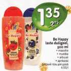 Allahindlus - Ве Нарру laste dušigeel, 300 ml . maasika
. mustika . arbuusi . aprikoosi 