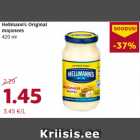 Allahindlus - Hellmann’s Original
majonees
420 ml