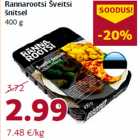 Allahindlus - Rannarootsi Šveitsi
šnitsel
400 g