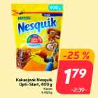 Allahindlus - Kakaojook Nesquik
Opti-Start, 400 g