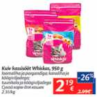 Allahindlus - Kuiv kassisööt Whiskas, 950 g