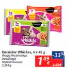 Allahindlus - Kassieine Whiskas, 4 x 85 g