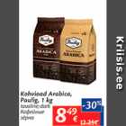 Allahindlus - Kohvioad Arabica, Paulig, 1 kg