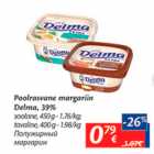 Poolrasvane margariin Delma, 39%