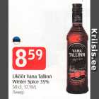 Liköör Vana Tallinn Winter Spice