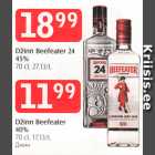 Džinn Beefeater 24, 45%, 70 cl; Džinn Beefeater 40%, 70 cl