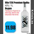 Allahindlus - Viin Y2K Premium Vodka 