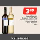 Allahindlus - Argentiina vein
Caracter, 12,5%, 75 cl
