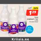 Allahindlus - Farmi
joogijogurt, 1 kg*