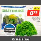 Allahindlus - Salat Frillice,
lõigatud, tk