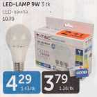 LED-LAMP 9W 3 tk