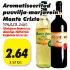 Allahindlus - Aromatiseeritud puuvilja-marjavein Monte Cristo 10%,0,75l, 2sorti