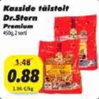 Allahindlus - Kasside Täistoit Dr.Stern Premium 450g,2sorti