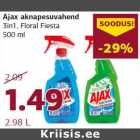 Allahindlus - Ajax aknapesuvahend
3in1, Floral Fiesta
500 ml