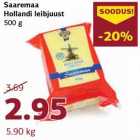 Allahindlus - Saaremaa
Hollandi leibjuust
500 g