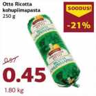 Allahindlus - Otto Ricotta
kohupiimapasta
250 g