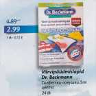 Allahindlus - Värvipüüdmislapid Dr. Beckmann 24 tk