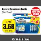 Allahindlus - Patarei Panasonic Evolta