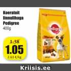 Allahindlus - Koeratoit linnulihaga Pedigree 400 g