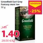 Allahindlus - Greenfield Earl Grey
Fantasy must tee
50 g