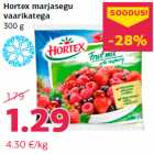 Hortex marjasegu
vaarikatega
300 g