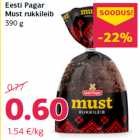 Allahindlus - Eesti Pagar
Must rukkileib
390 g