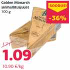 Allahindlus - Golden Monarch
sinihallitusjuust
100 g