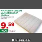 Allahindlus - MICRODRY CREAM
VANNITOAVAIP
55x65 cm