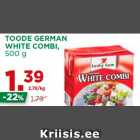 TOODE GERMAN
WHITE COMBI,
500 g