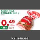 Allahindlus - FAZER HELE
PEENLEIB, 400 g