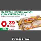 Allahindlus - MARMITON HOMMIK VAHVEL
KOHVIKREEMIGA, 110 g