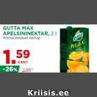 Allahindlus - GUTTA MAX
APELSININEKTAR, 2 l