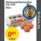 Allahindlus - Kanamunad Rannamõisa, L10, 10 tk