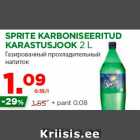 Allahindlus - SPRITE KARBONISEERITUD
KARASTUSJOOK 2 L