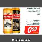 Allahindlus - Krusovice õlu, 50 cl