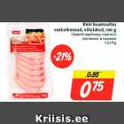 Allahindlus - Rimi kuumsuitsu
seakarbonaad, viilutatud, 100 g