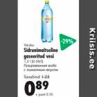 Allahindlus - Värska Sidrunimaitseline gaseeritud vesi 1,5 l