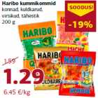 Haribo kummikommid