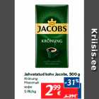 Allahindlus - Jahvatatud kohv Jacobs, 500 g

