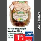 Allahindlus - Kodused hapukurgid
Waldiben, 770 g
